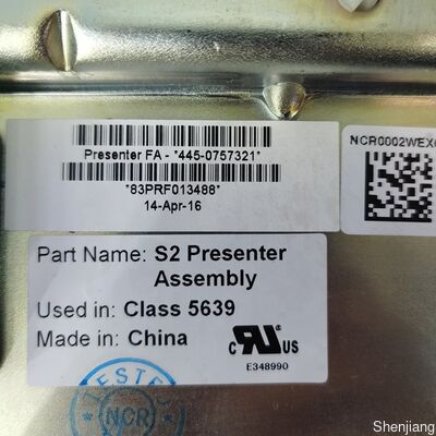 NCR 4450757321 S2 프레젠테이션 어셈블리 F&A FRU 66xx ATM 모듈 예비