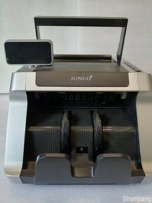 JUNUO C05 은행 기기 지폐 계산기 감지기 블랙, LED 디스플레이 포함