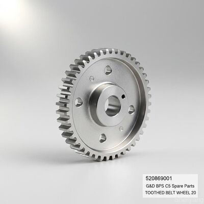 520869001 Giesecke+Devrient BPS C5 예비 부품 주동 벨트 바퀴 20개의 주머니 분류기