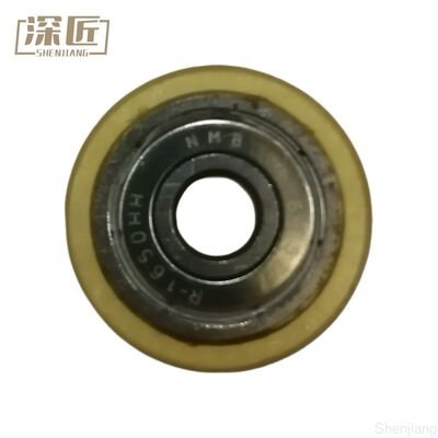 Glory GFD800D Rubber Coated Bearing Roller GFS100 GFS120 GFS220 UW52C Rubber Coated Bearing Roller for Currency Sorter Machine