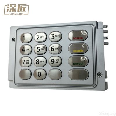 핀패드 445-0744366 4450744366 NCR 아틀레오스 ATM 예비 부품 NCR EPP 3 이탈리아 레이아웃 암호화 키보드 EPP3 Gen 2 NCR ATM 부품