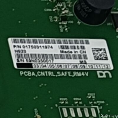 Diebold Nixdorf 200 하단 제어 보드 | PCBA CNTRL SAFE RM4V OEM 부품 01750311974