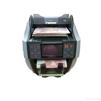다수 통화를 위한 4.5 인치 TFT 지폐 분류 기계 이중 주머니