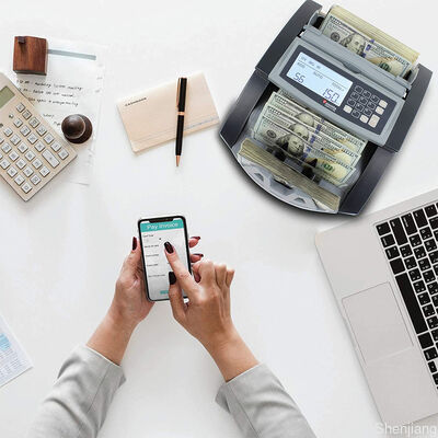 상부 로딩 듀얼 Cis 화폐 탐지 믹스 가치 현금 화폐 계산기