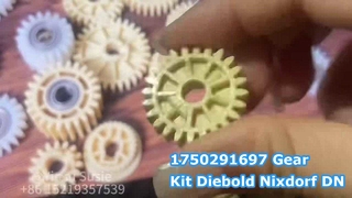 헤드 섀시 운송 기어 1750291697 기어 키트 Diebold Nixdorf DN 400 450 1750291697 HCT H